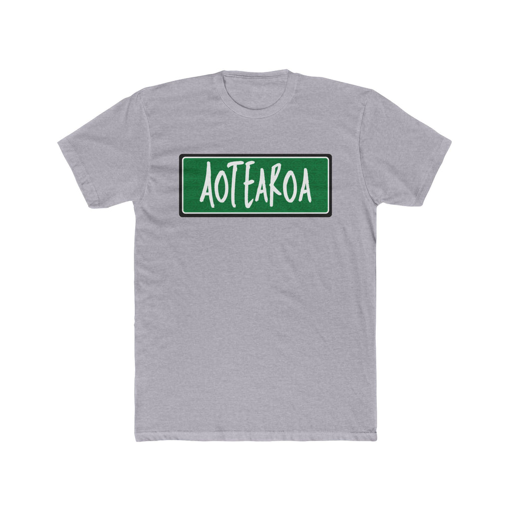 Aotearoa Roadsign Graphic T‑Shirt