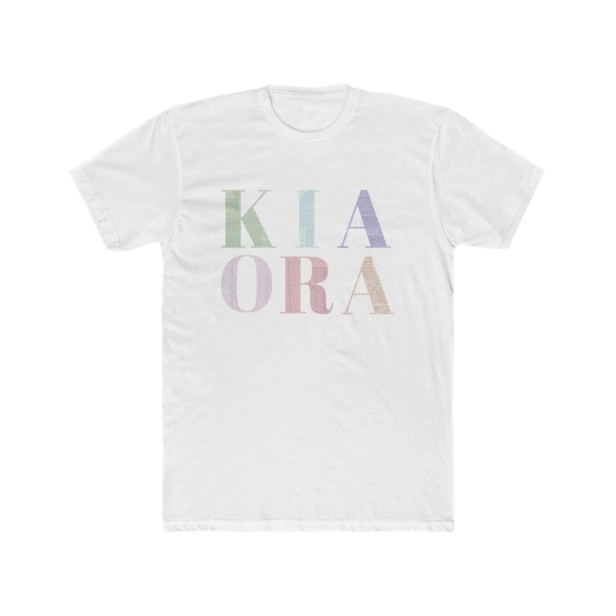 Kia Ora Block Letter Graphic T-Shirt