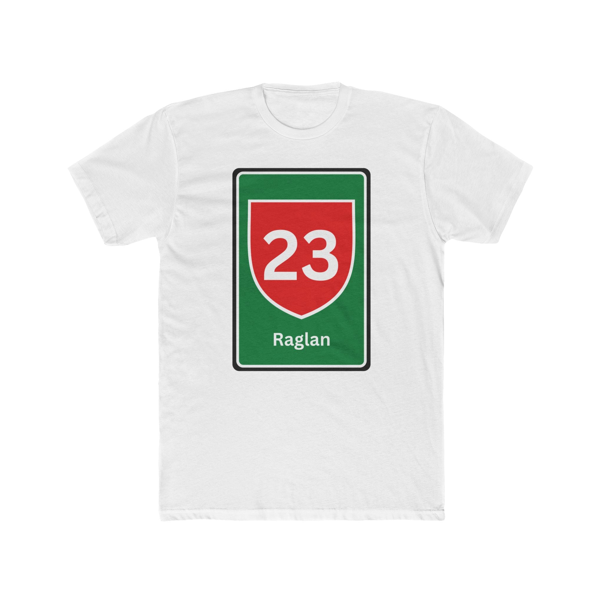 Raglan Highway 23 Sign Graphic T-Shirt