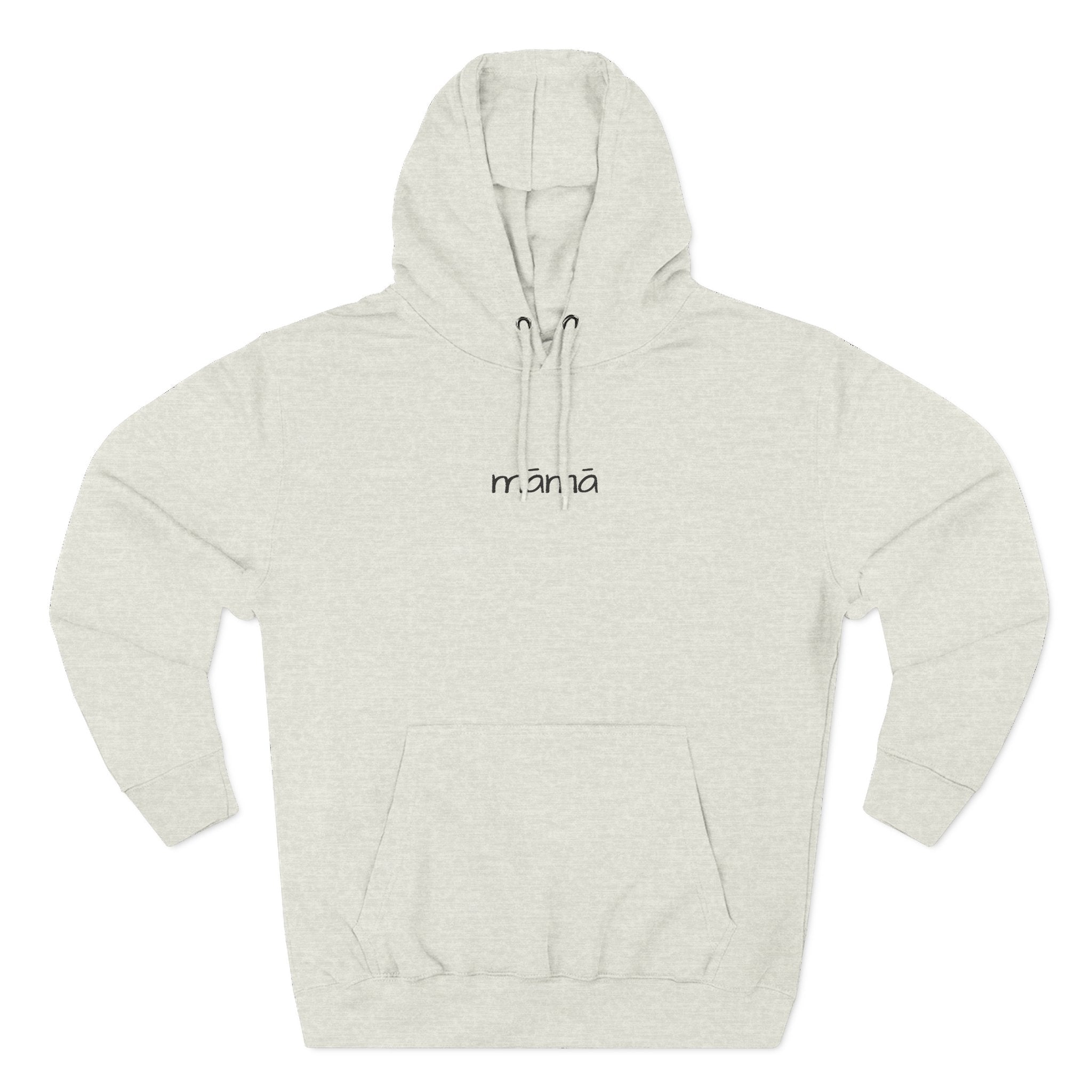 'Māmā' Fleece Hoodie — Soft Cozy Pullover Hoodie