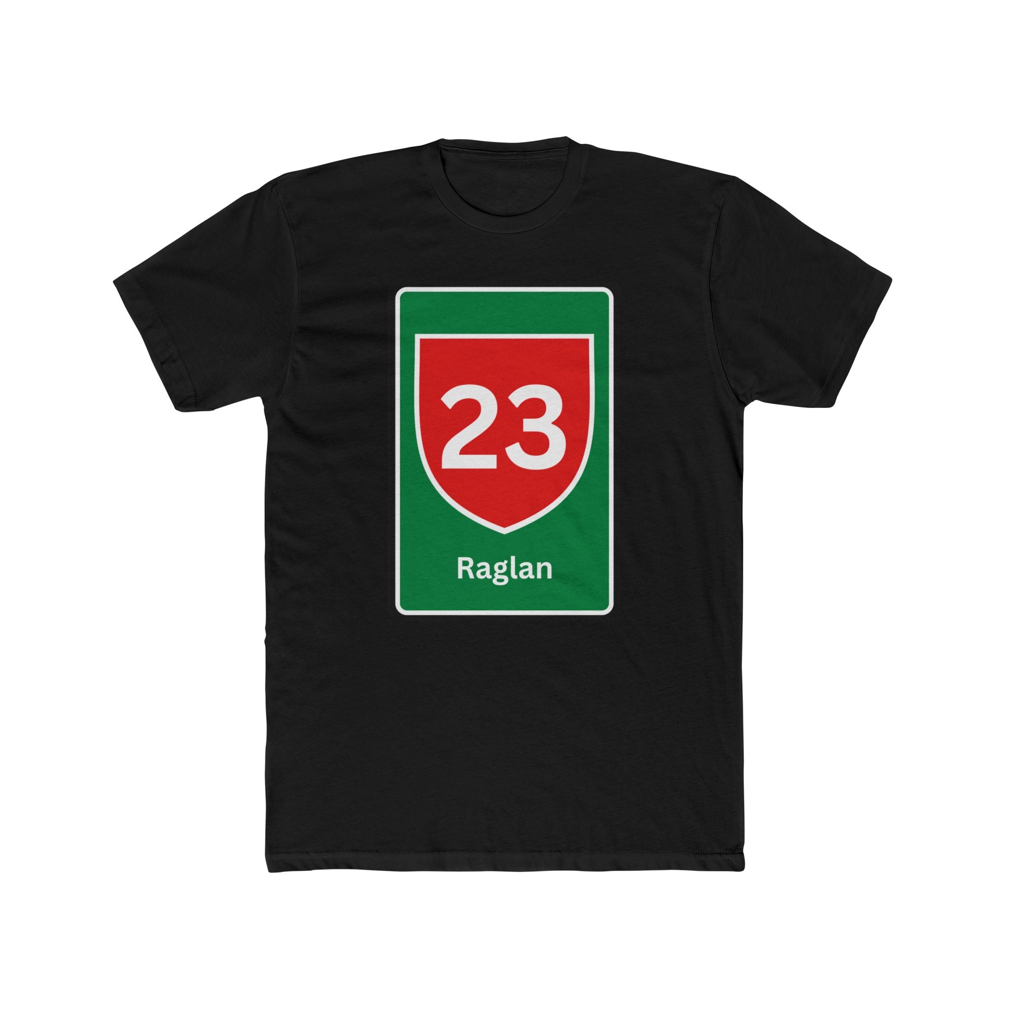 Raglan Highway 23 Sign Graphic T-Shirt