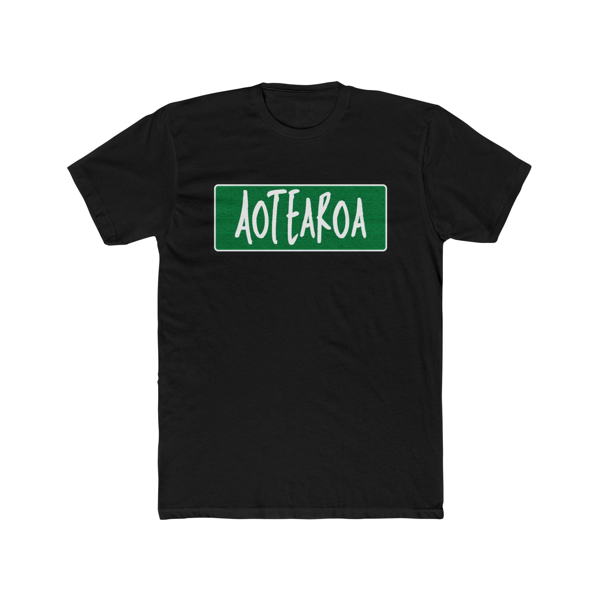 Aotearoa Roadsign Graphic T‑Shirt