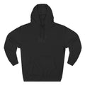 NZ Embroidered Fleece Hoodie - Black
