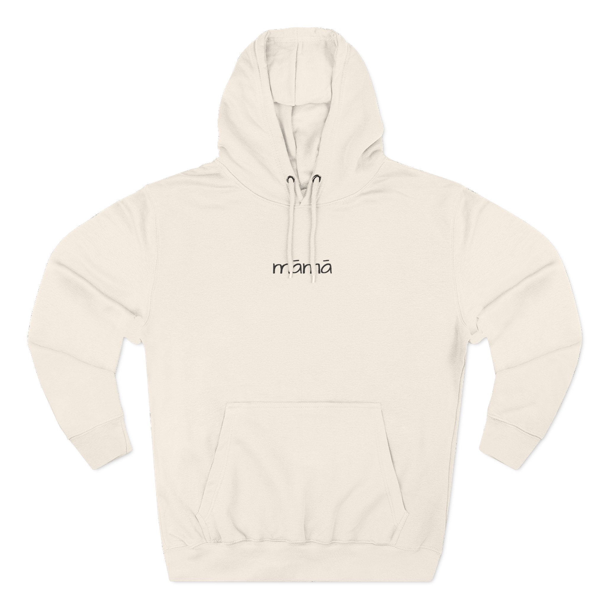 'Māmā' Fleece Hoodie — Soft Cozy Pullover Hoodie