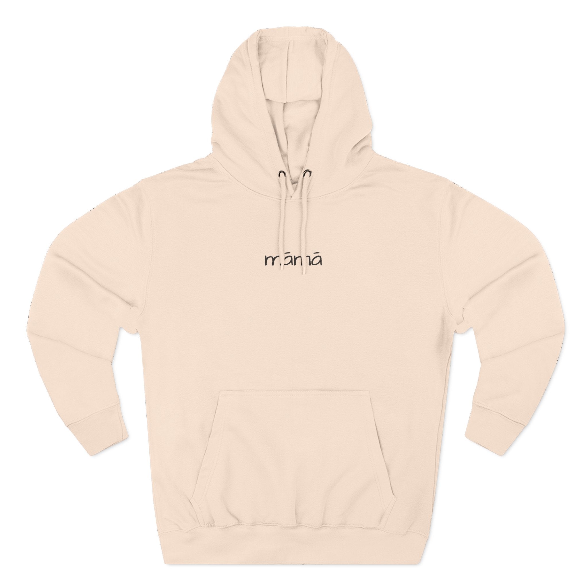 'Māmā' Fleece Hoodie — Soft Cozy Pullover Hoodie