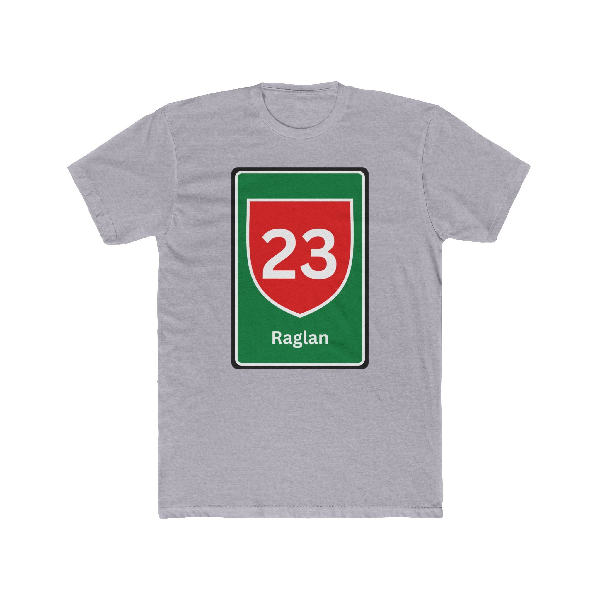 Raglan Highway 23 Sign Graphic T-Shirt